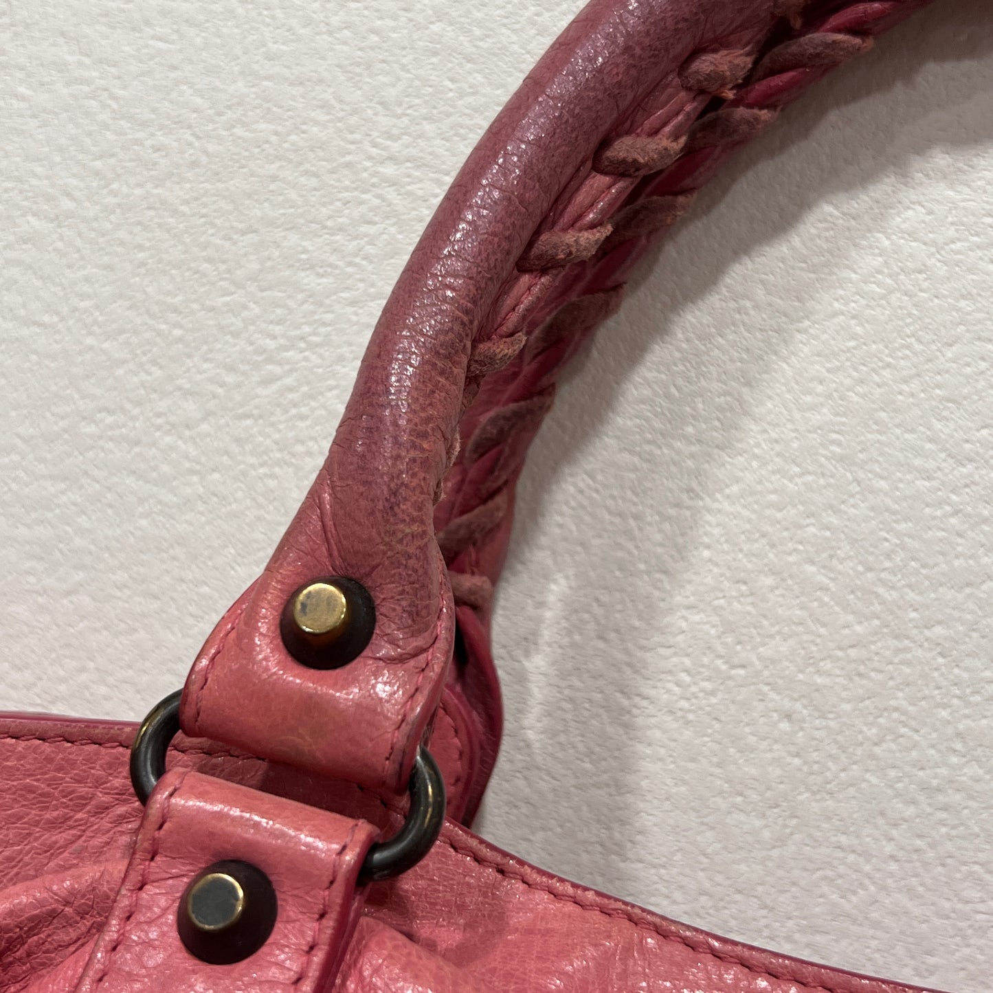 BALENCIAGA Pink City Bag
