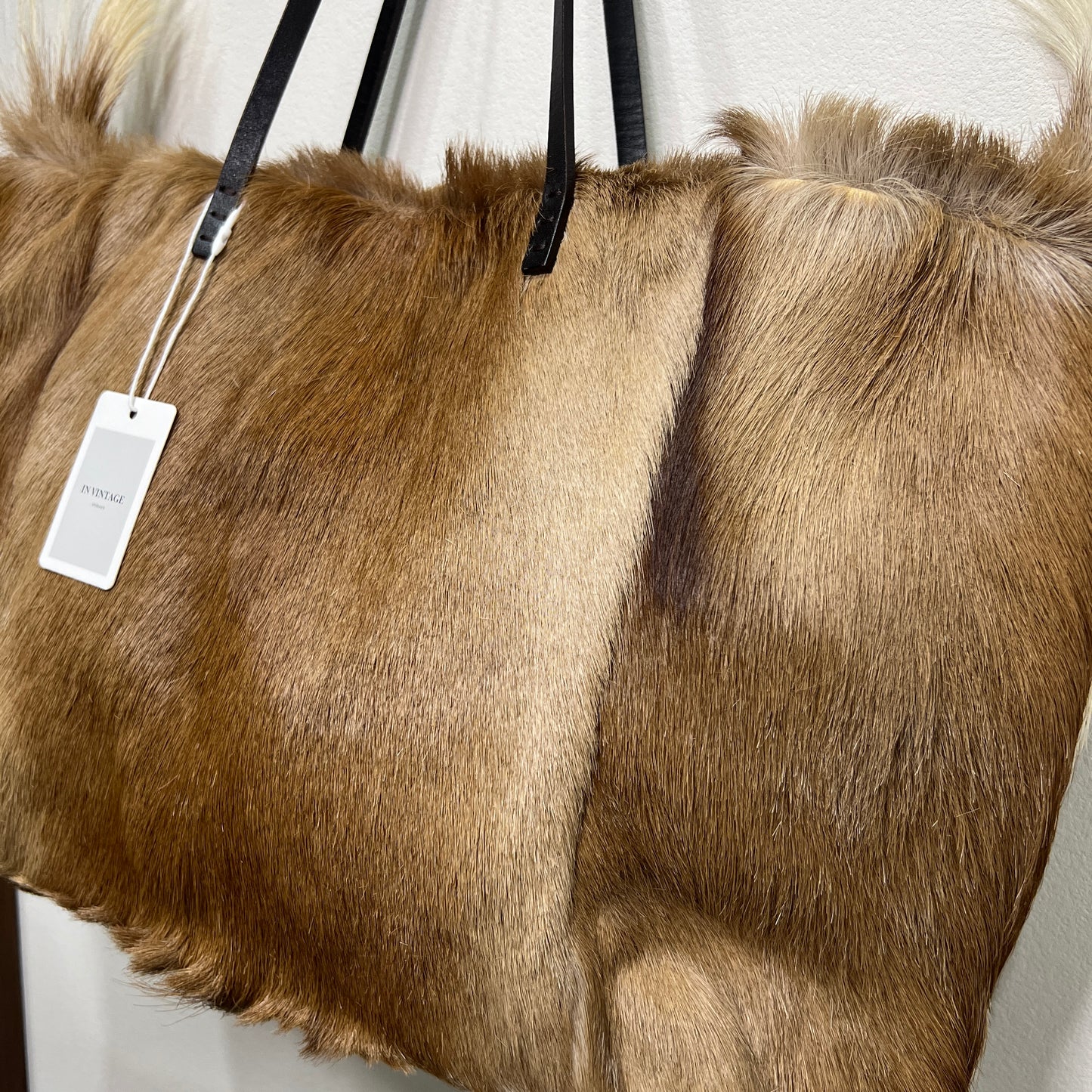 FENDI Pony Hair Shoulder Bag