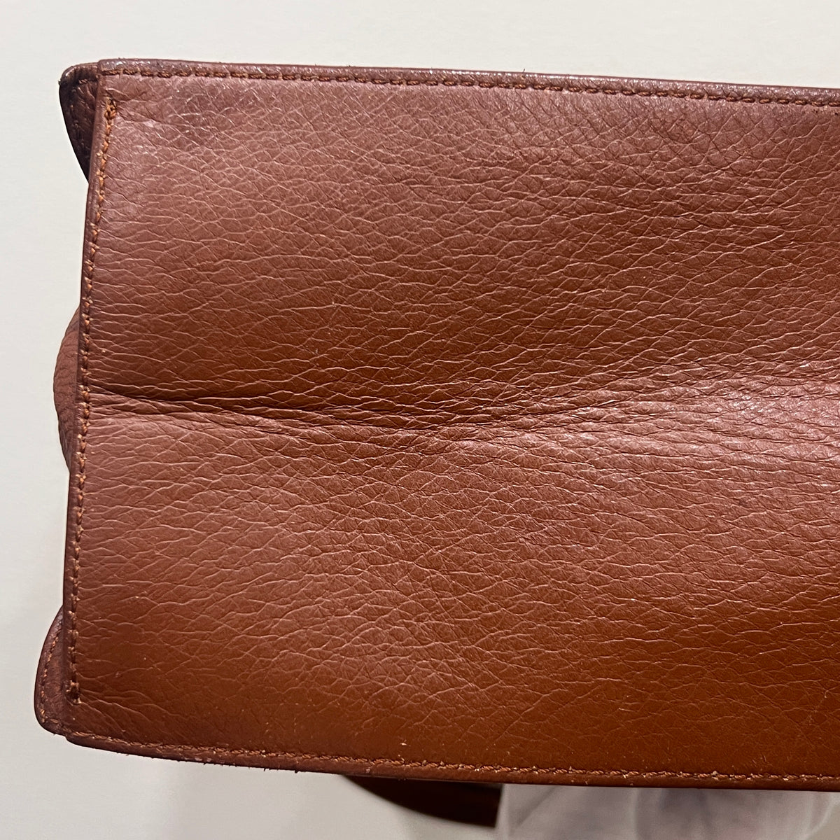 CHANEL Wood Handle Coco Mark Handbag