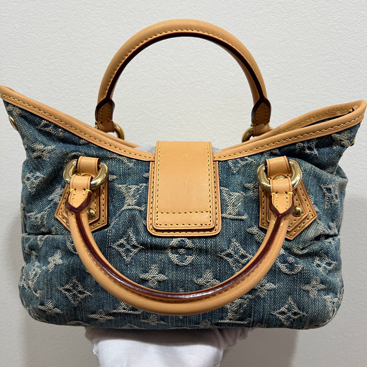 LOUIS VUITTON Denim Handbag