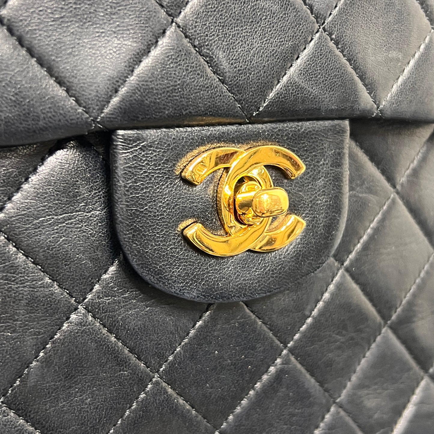 CHANEL CLASSIC Double Flap 25cm 24kGold