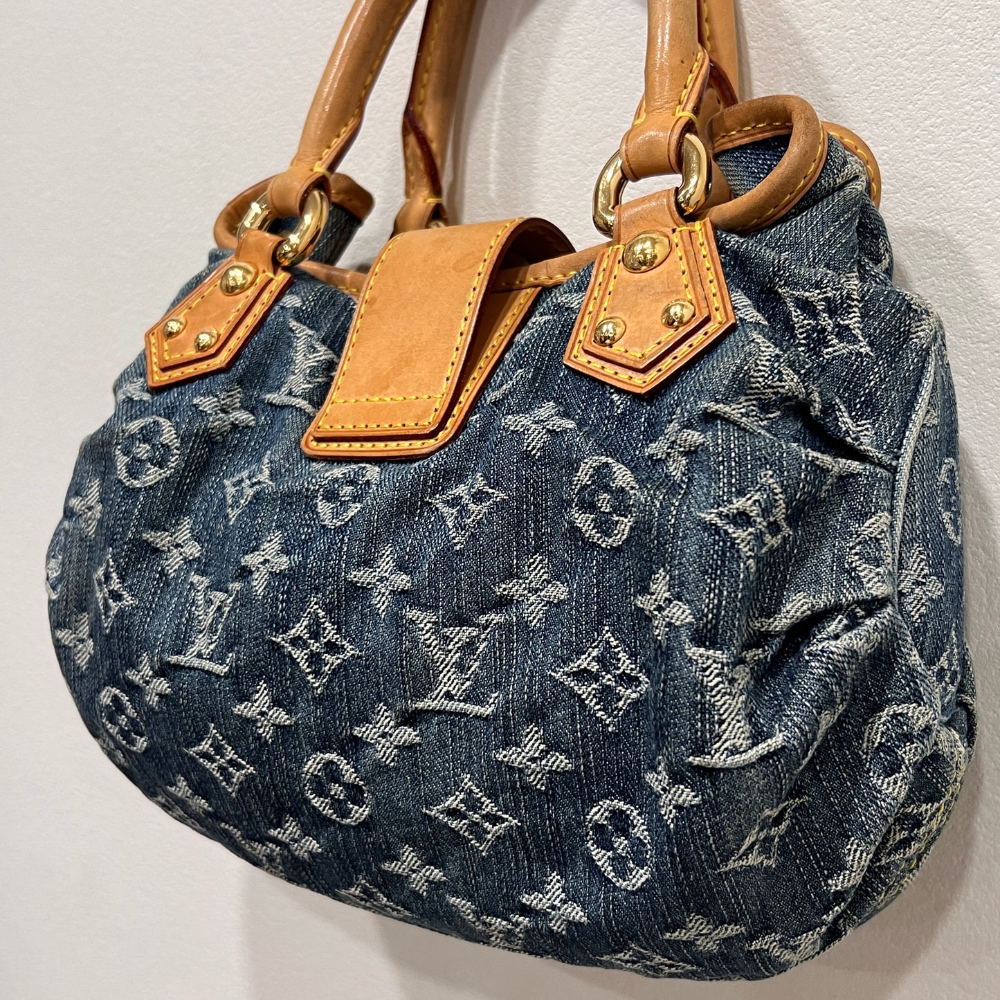 LOUIS VUITTON Denim Handbag