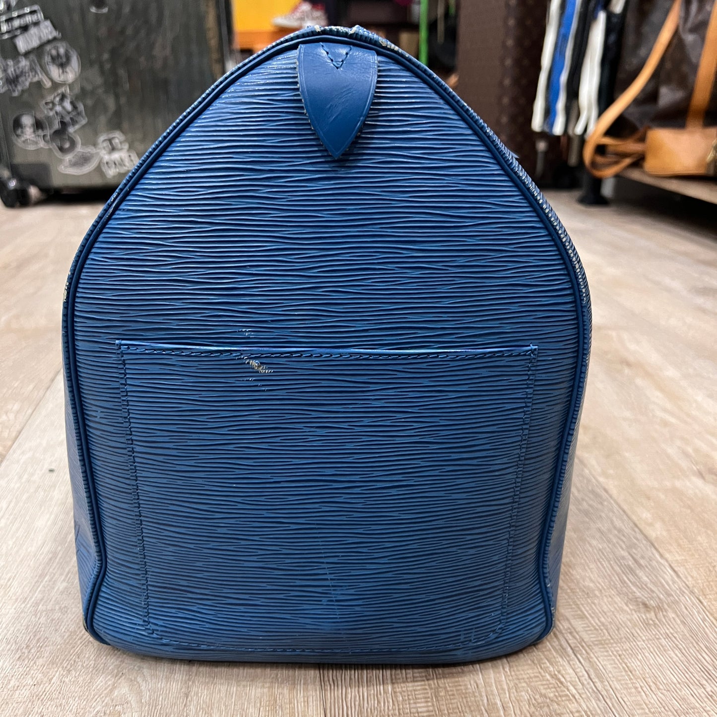 LOUIS VUITTON Keepall Epi Lether 50cm
