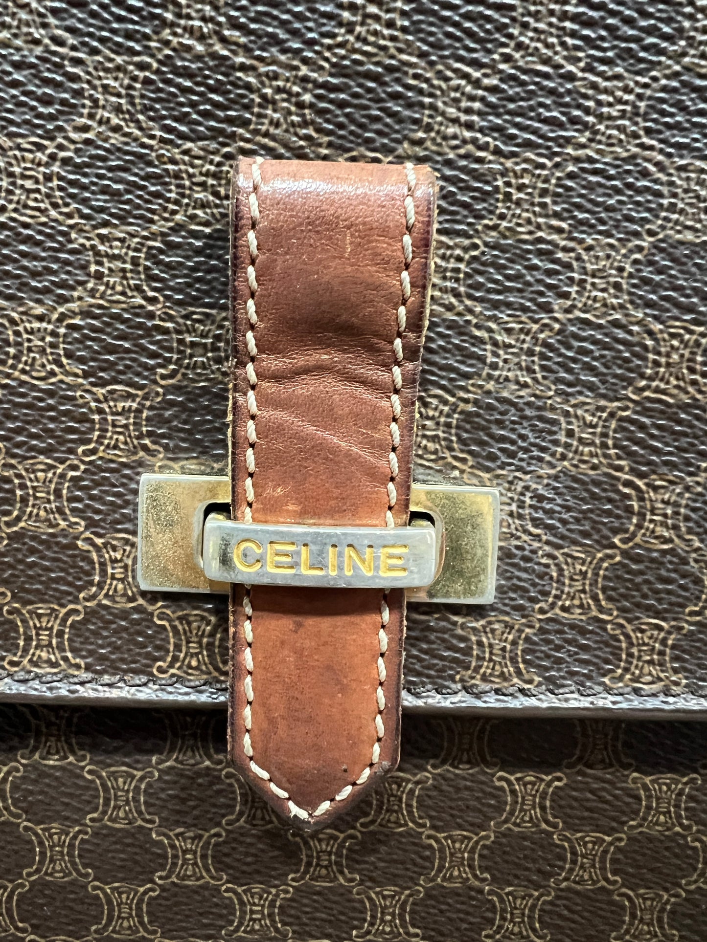 CELINE Macadam Business /Document Bag