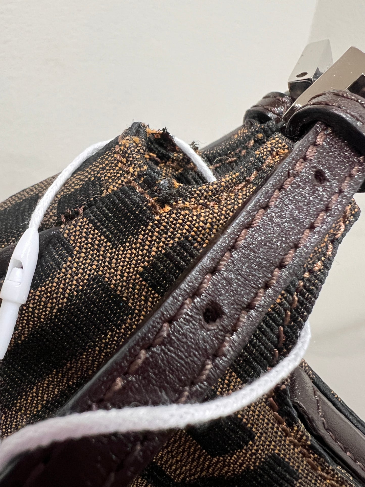 FENDI Zucca Shoulder Bag