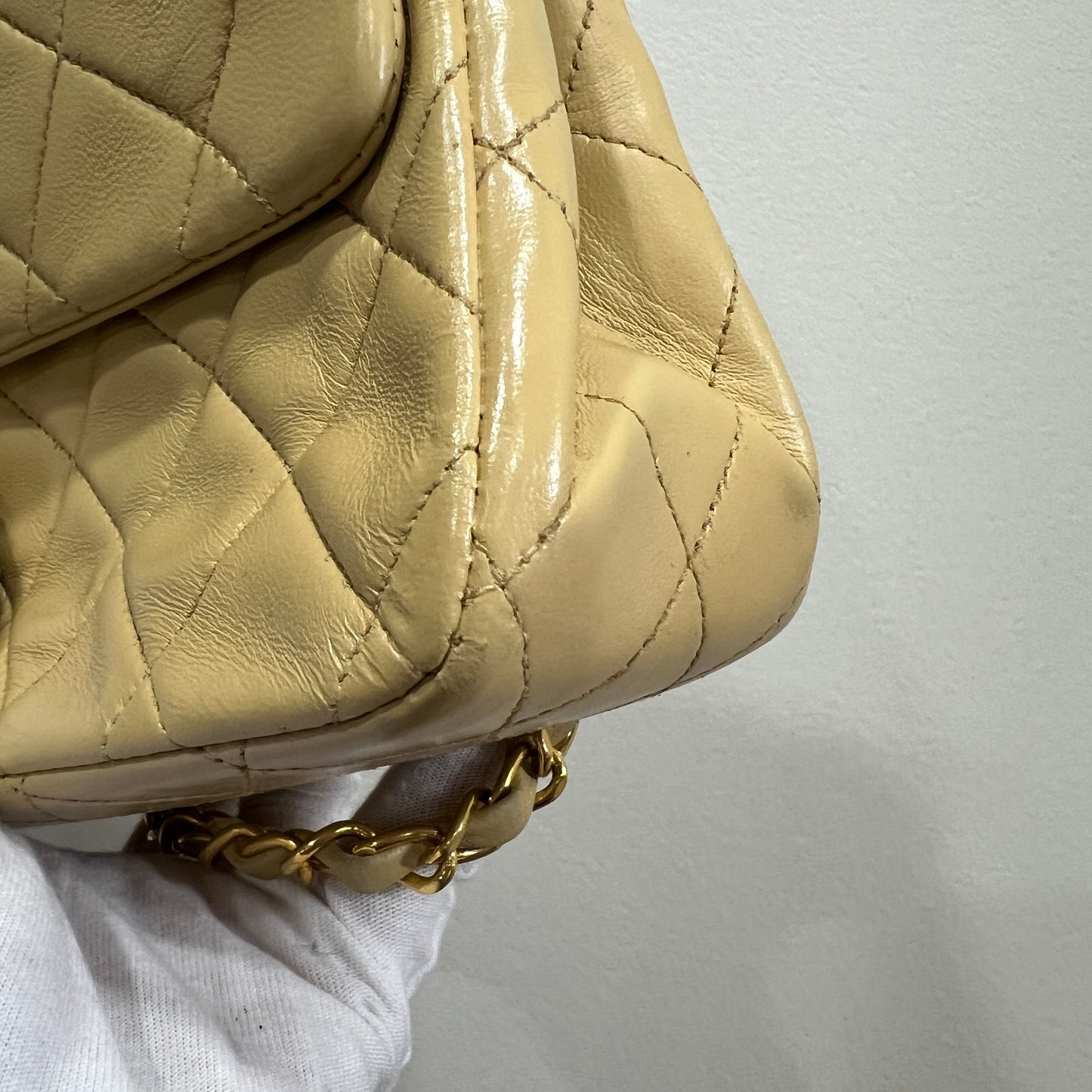 CHANEL Double Flap Beige 1992‘s