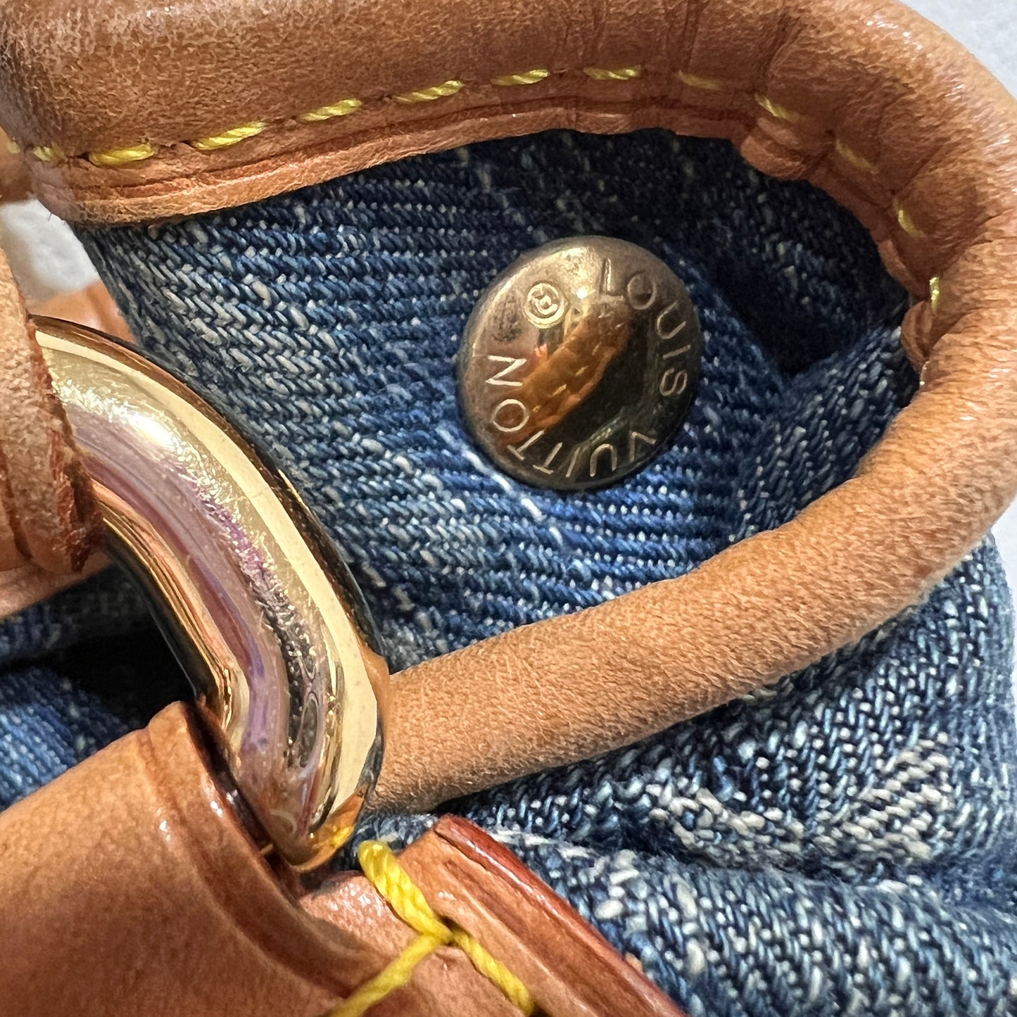 LOUIS VUITTON Denim Handbag