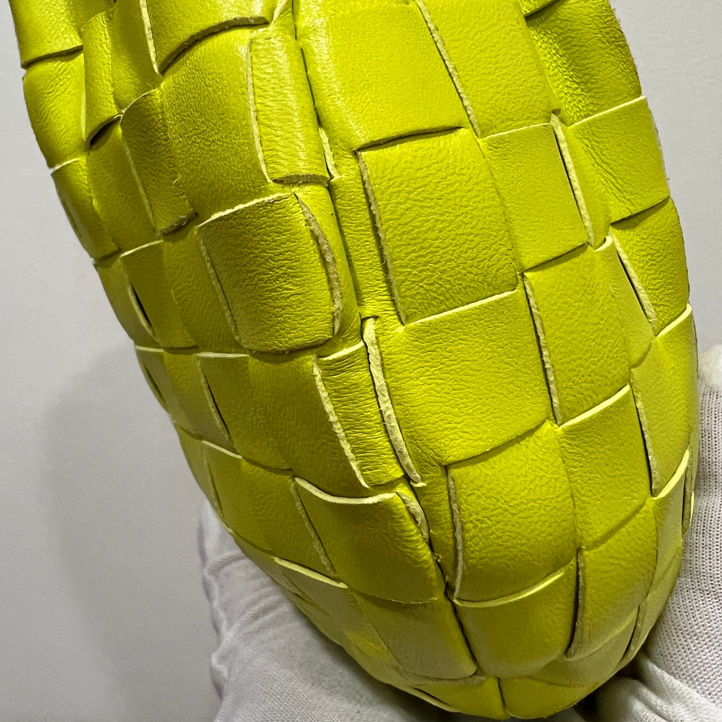 BOTTEGA VENETA Mini Jodie Neon Green