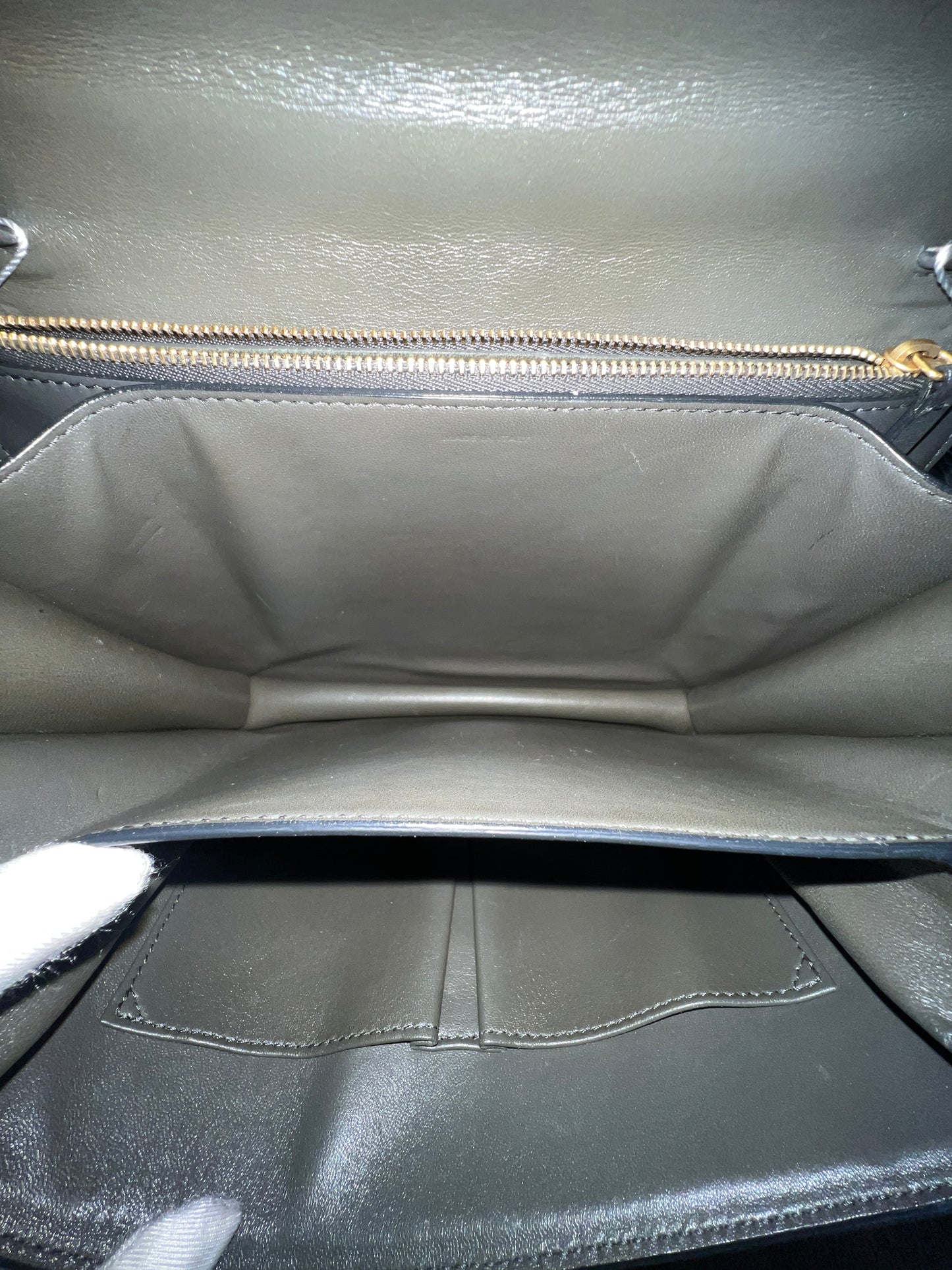 CELINE Classic Box Bag Medium (GRAY)