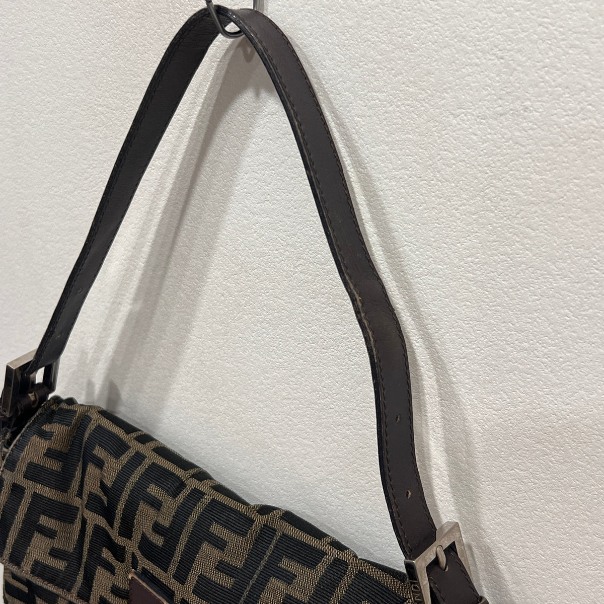 Fendi Baguette Zucca Canvas
