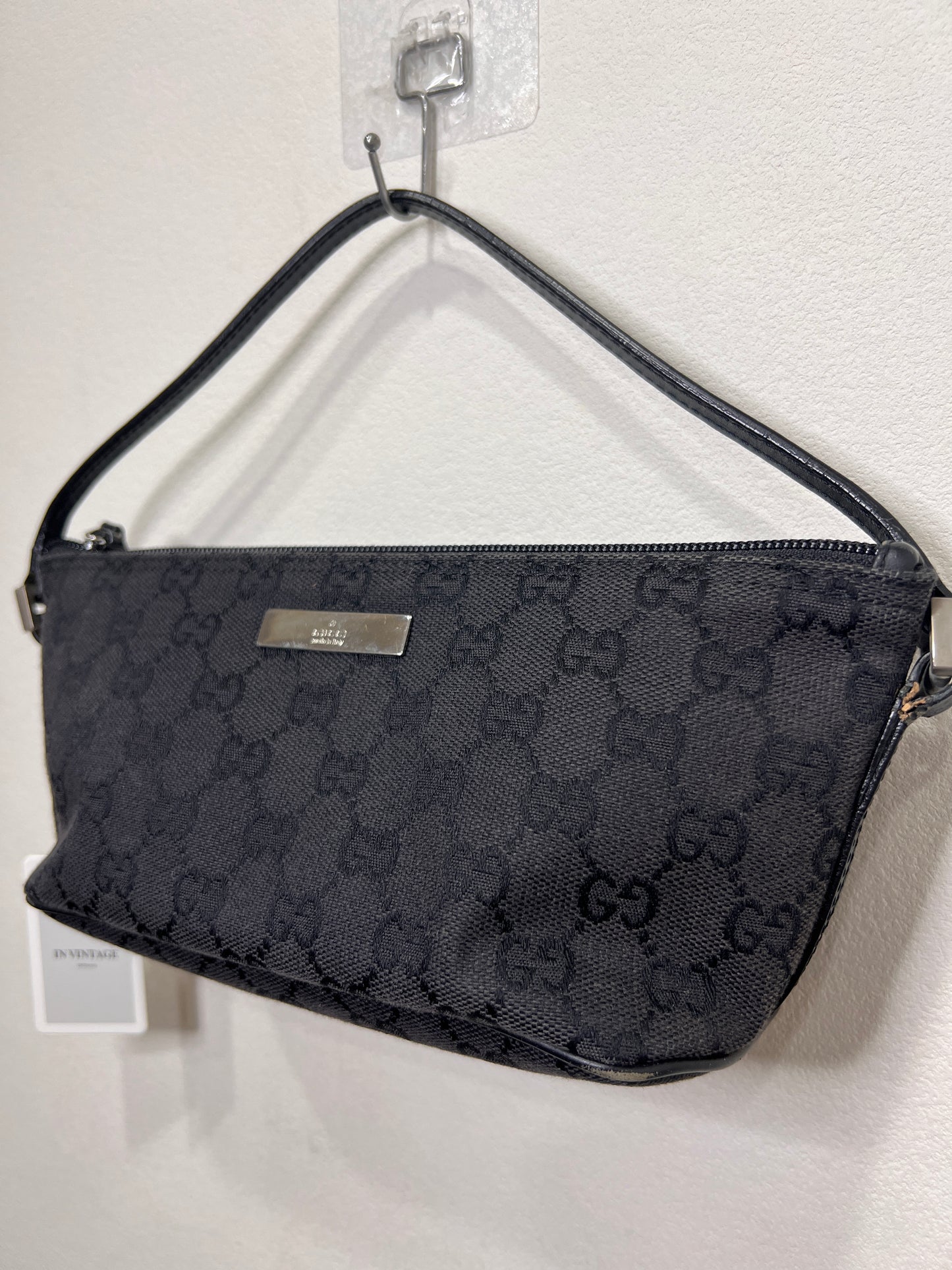 GUCCI Canvas Black Handbag (53660)