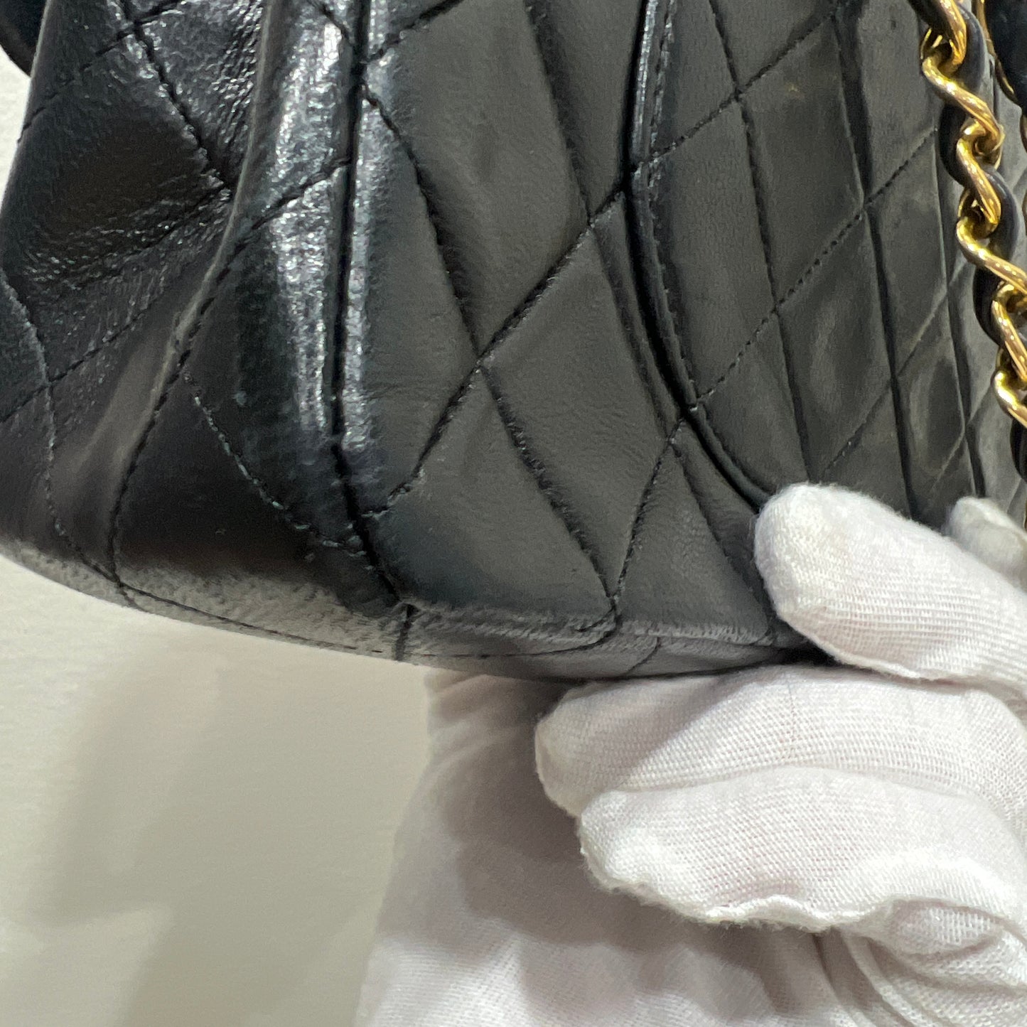 CHANEL Classic Double Flap 24k Gold 23cm