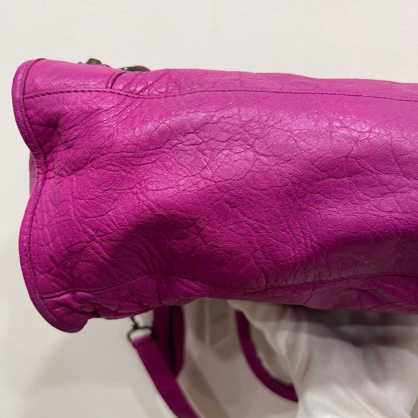 BALENCIAGA City Bag Medium Magenta Pink