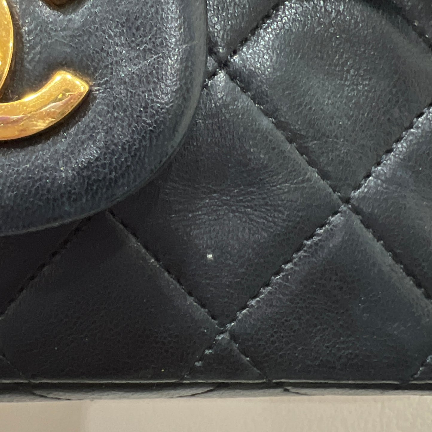 CHANEL Classic Double Flap 24k Gold 23cm