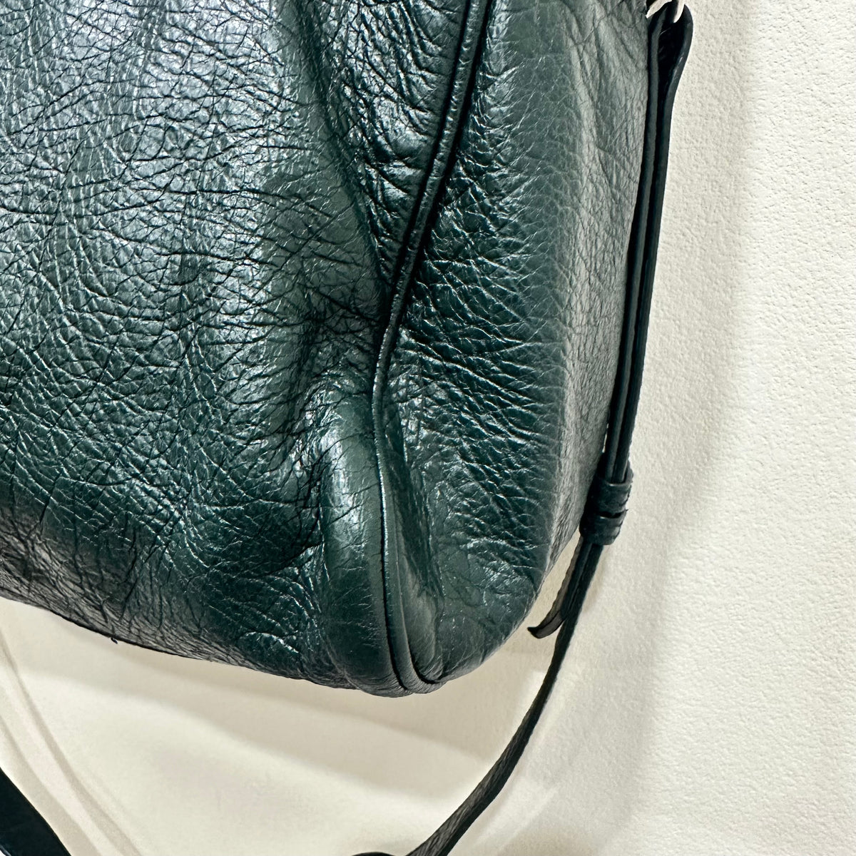 BALENCIAGA  Green City Bag Long Strap