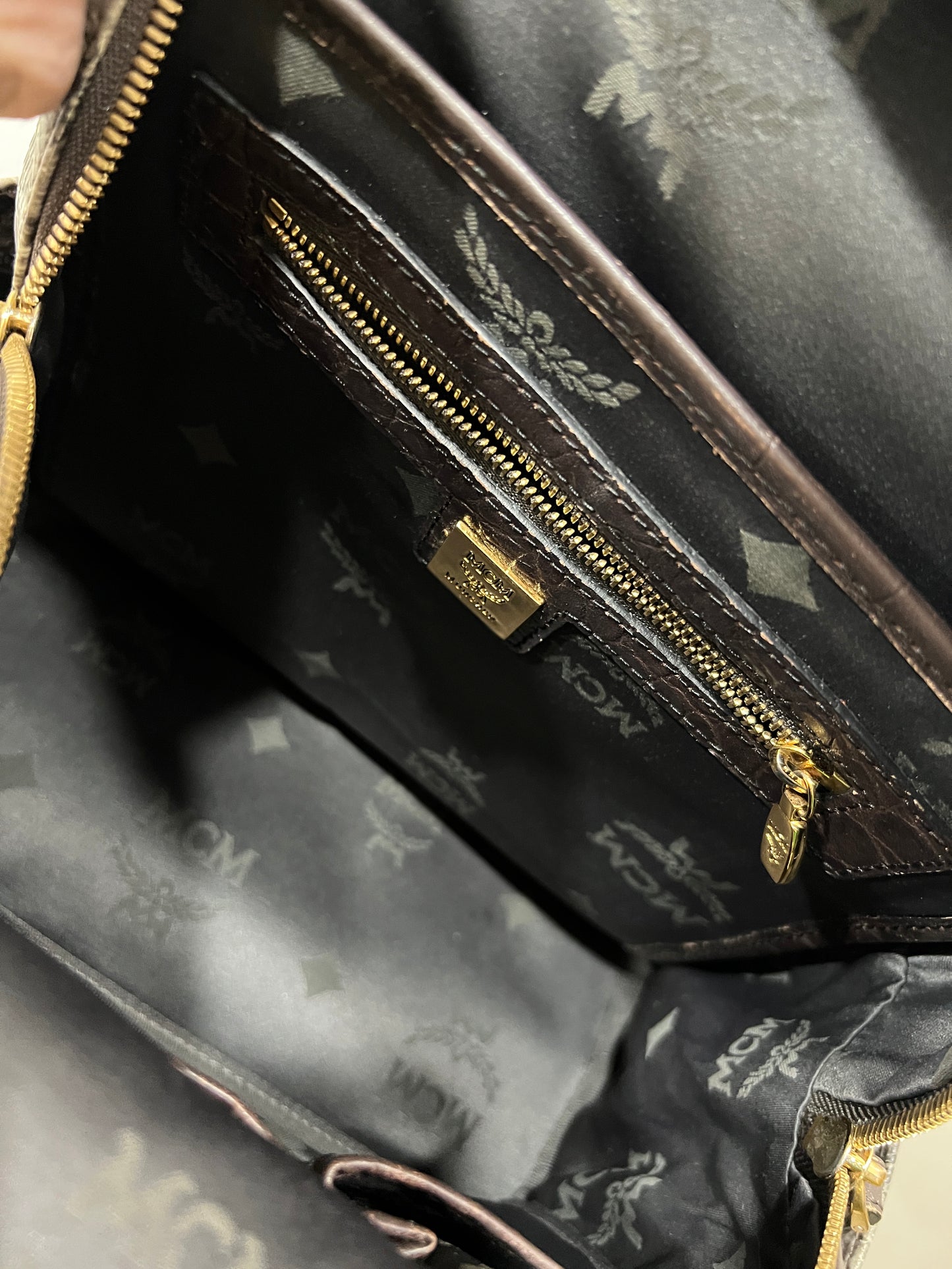 MCM Backpack Snakeskin