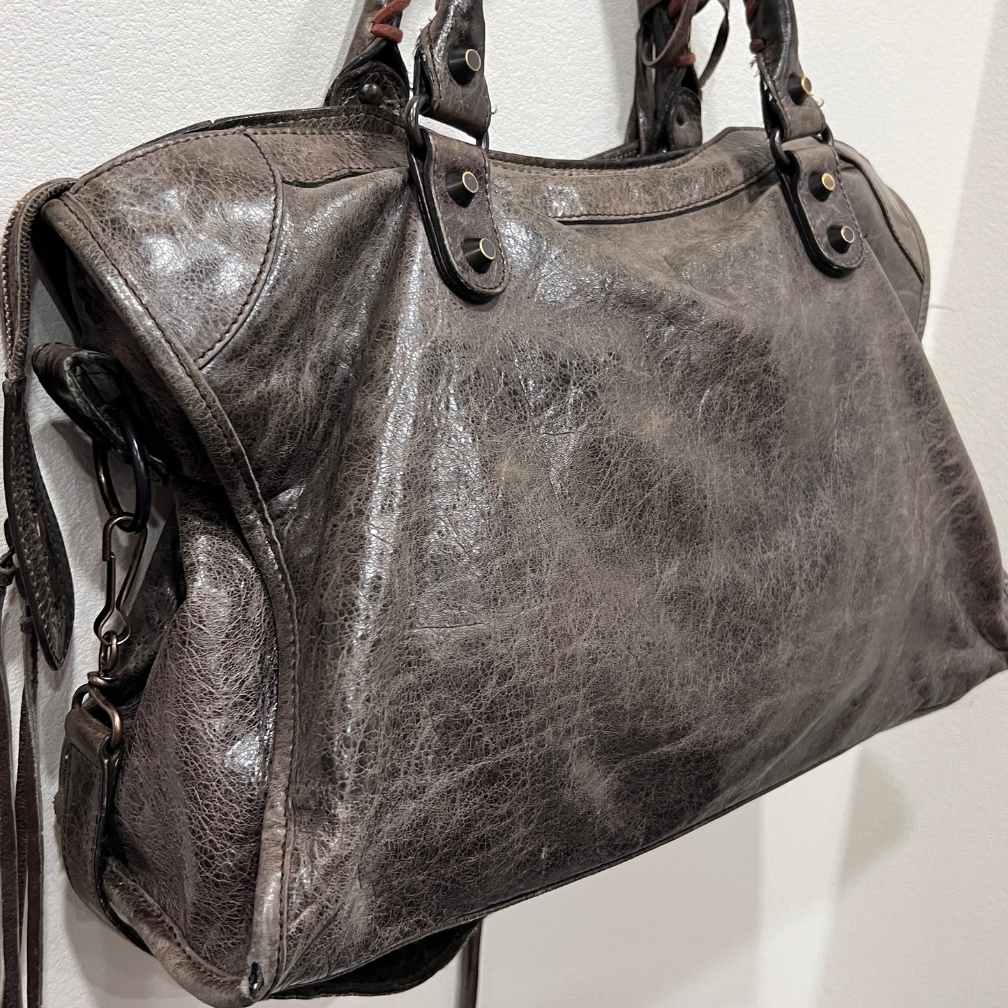 BALENCIAGA City Bag Brown