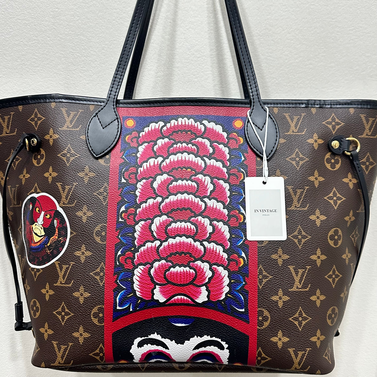 LOUIS VUITTON Limited Edition Kabuki Neverfull x Yamamoto