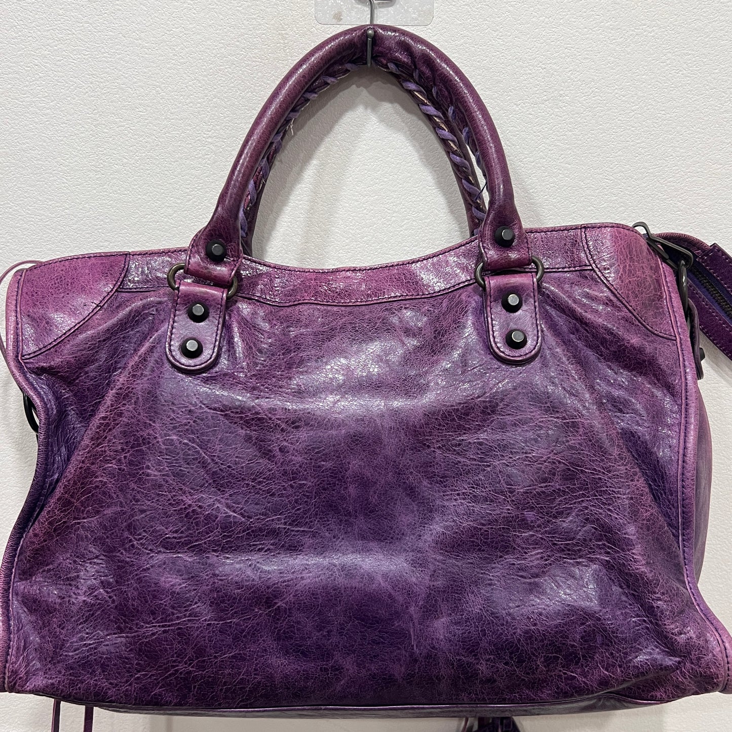 BALENCIAGA City Bag Medium Purple
