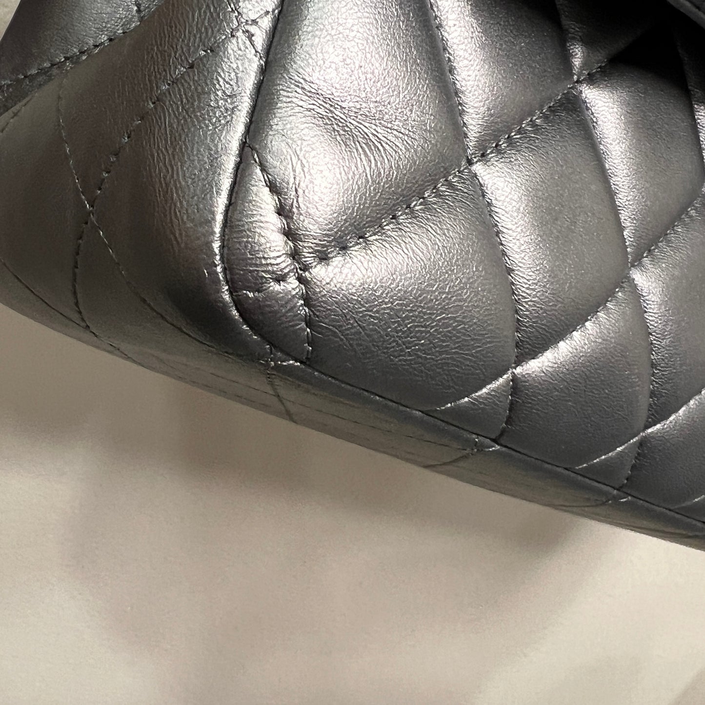 CHANEL Jumbo Double Flap Lambskin Quilted