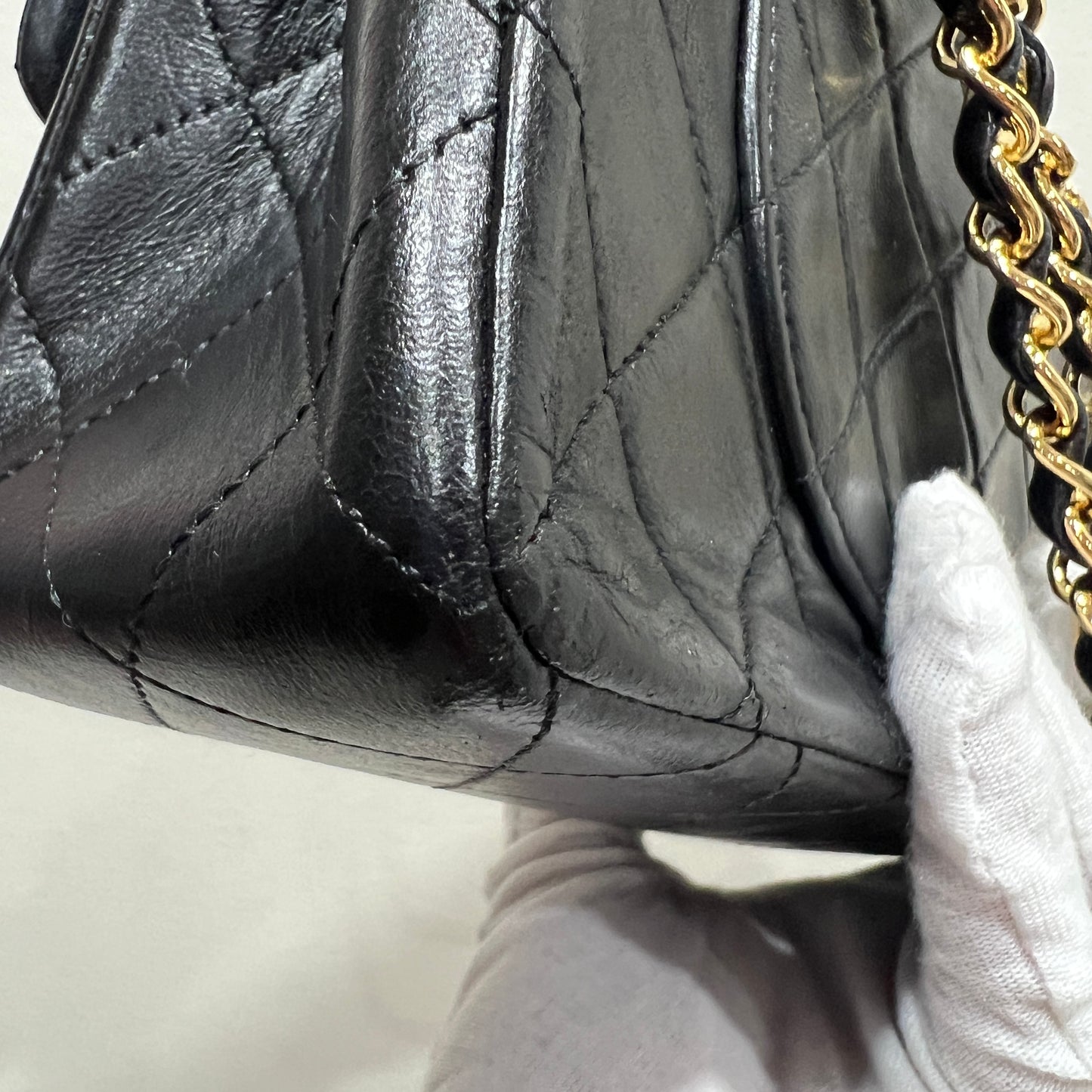 CHANEL Classic Double Flap 24k Gold 23cm