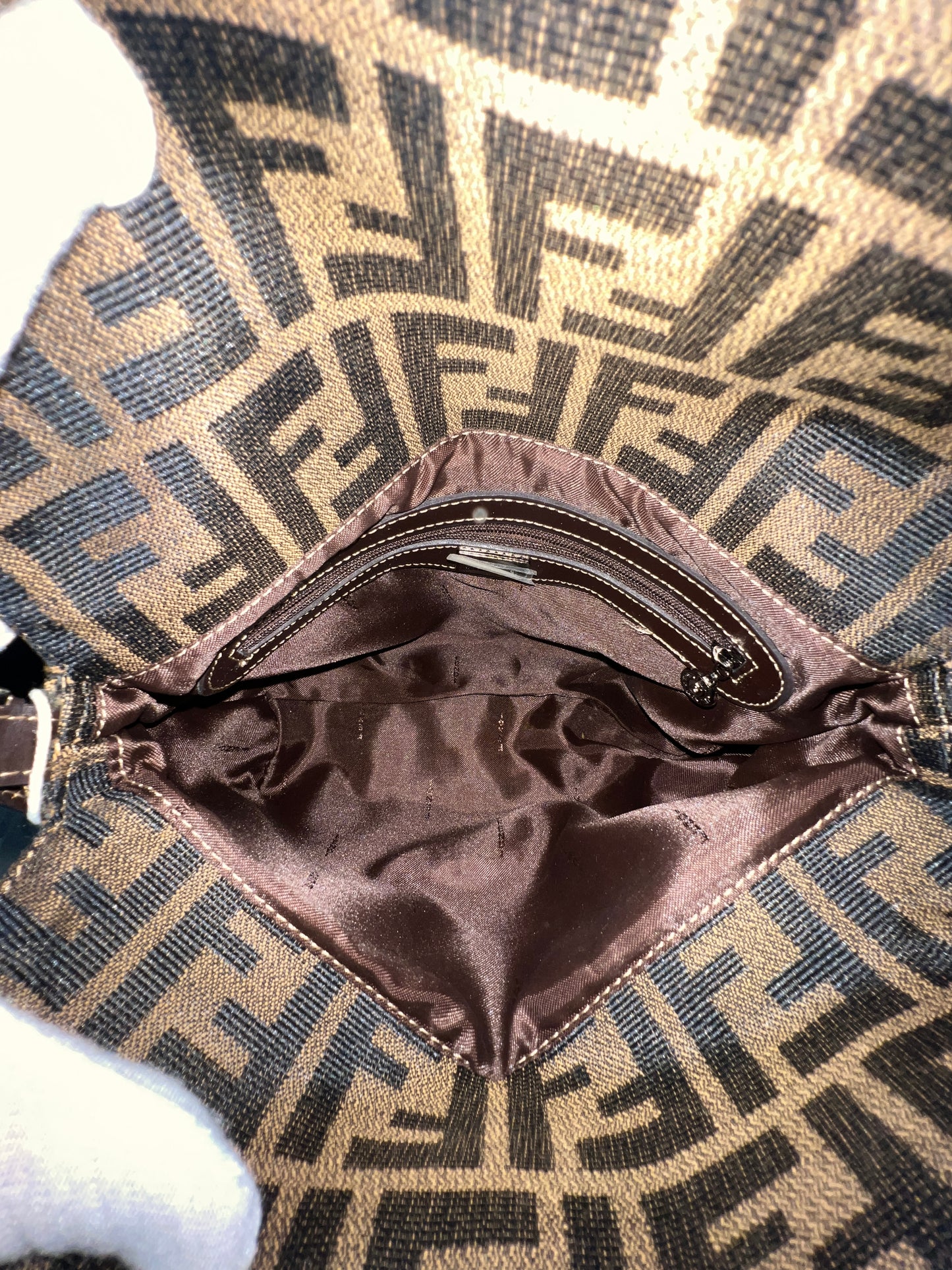 FENDI Zucca Baguette Shoulder Bag