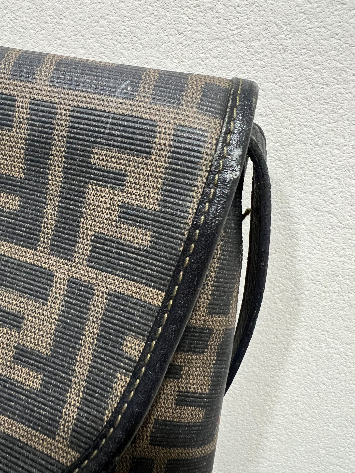 FENDI Vintage PVC Shoulder Bag