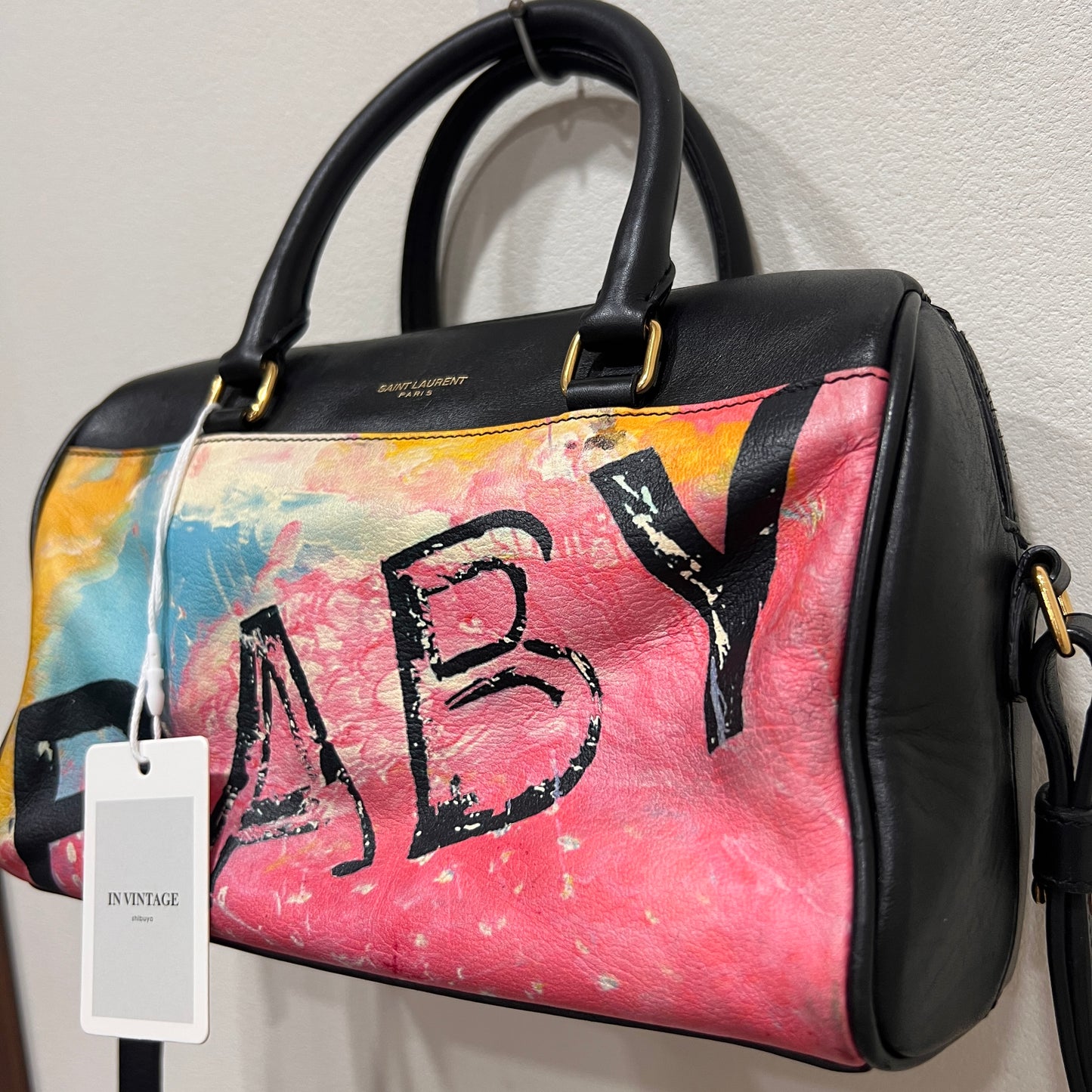 YSL Calfskin Classic Baby Small Duffle