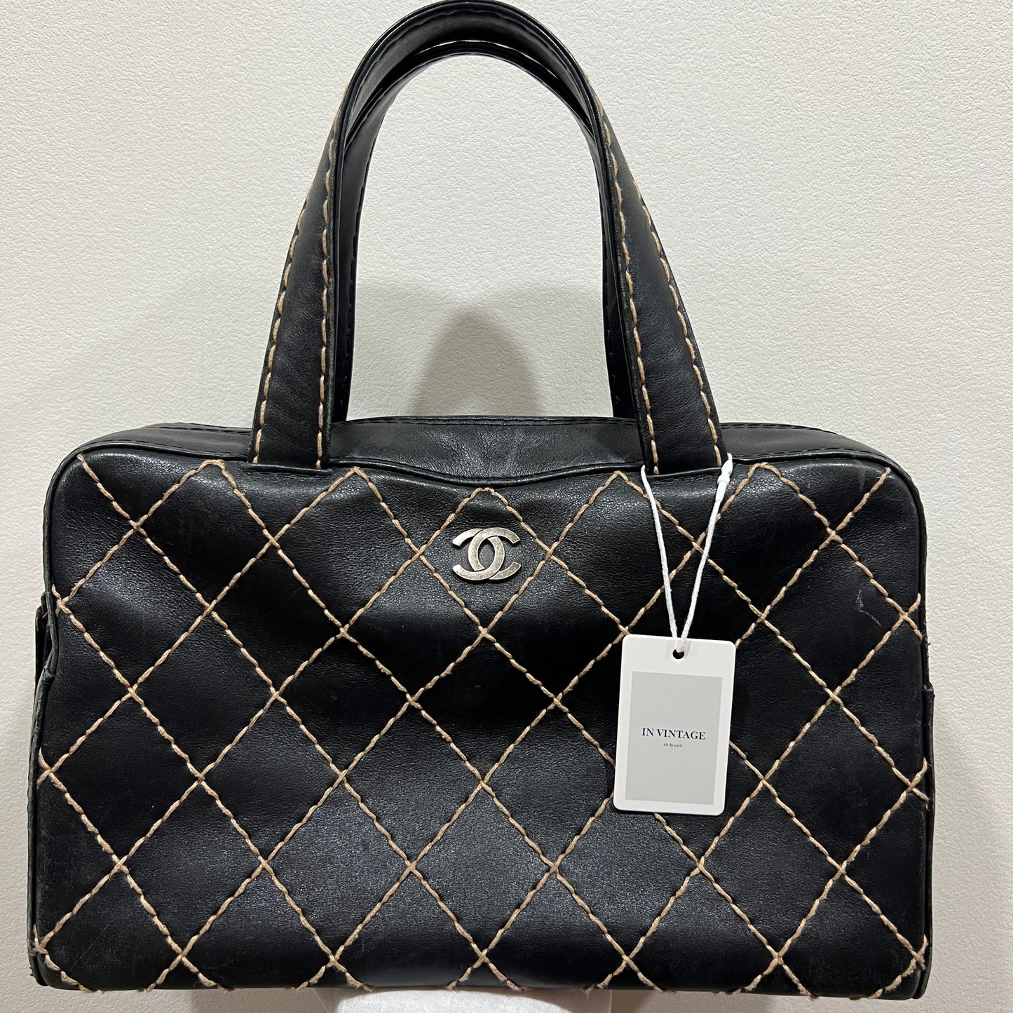 CHANEL V stitch Handbag