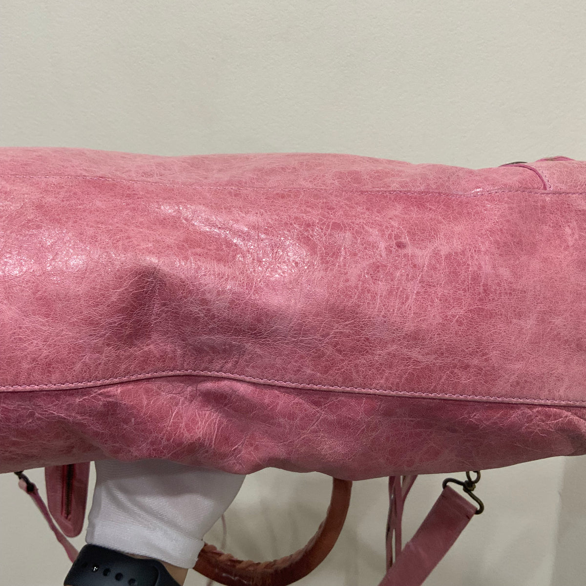 BALENCIAGA Pink City Bag Medium