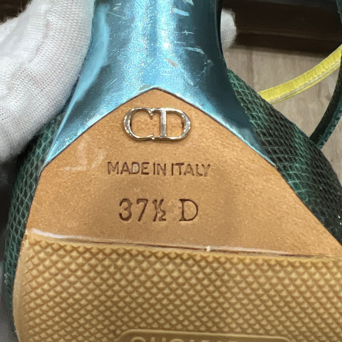 DIOR Phyton Heels Size 37.5