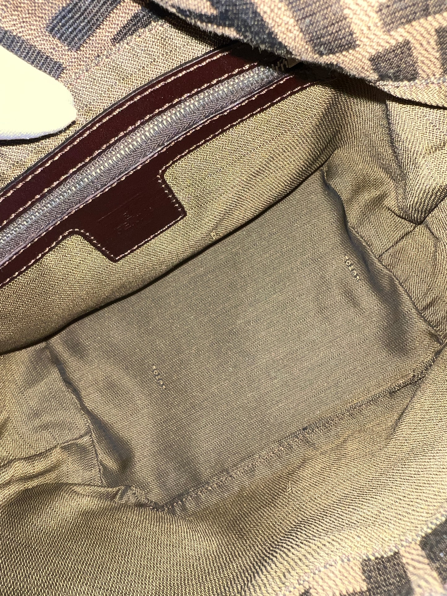 FENDI ZUCCA MAMA BAGUETTE