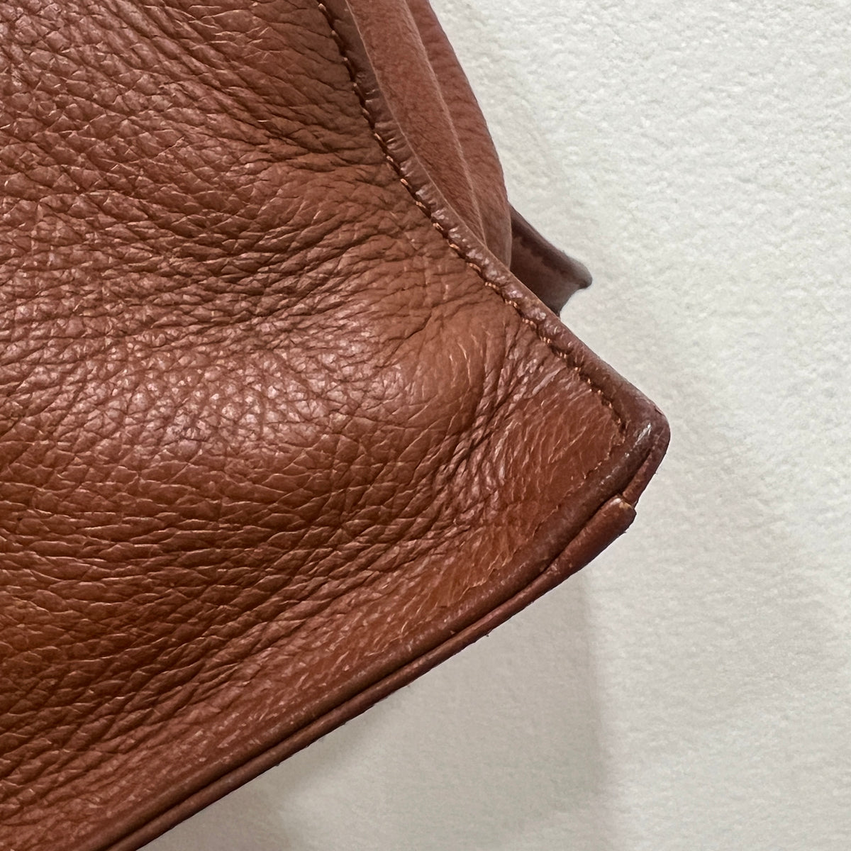 CHANEL Wood Handle Coco Mark Handbag