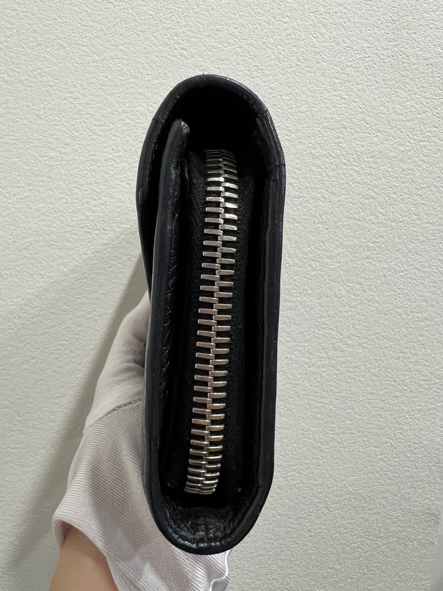 BALENCIAGA Leather Long Wallet