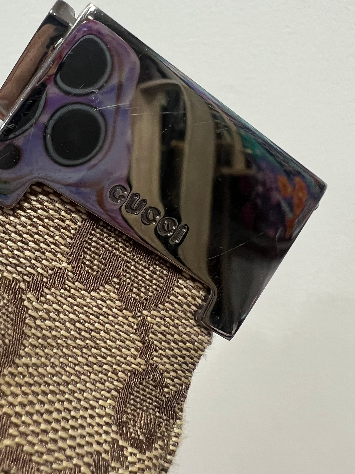 GUCCI webbing shoulder bag