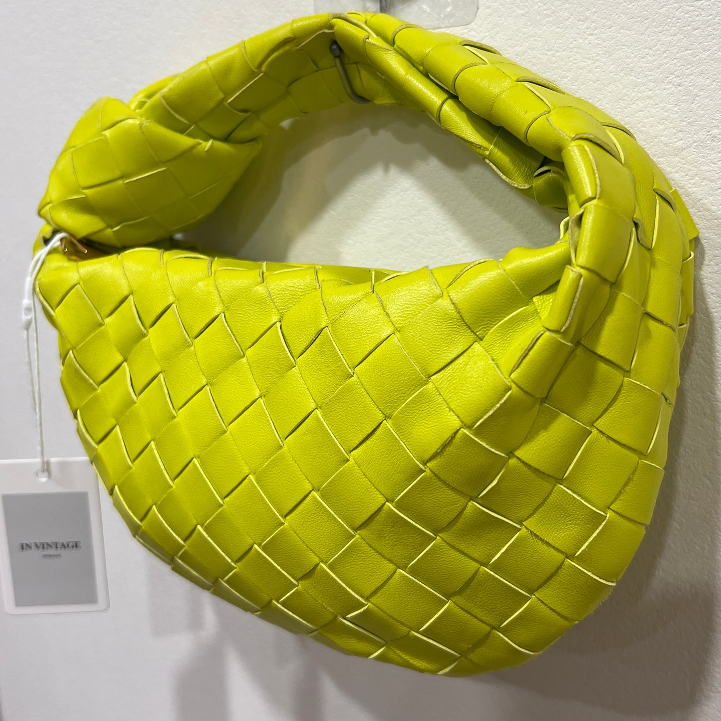 BOTTEGA VENETA Mini Jodie Neon Green