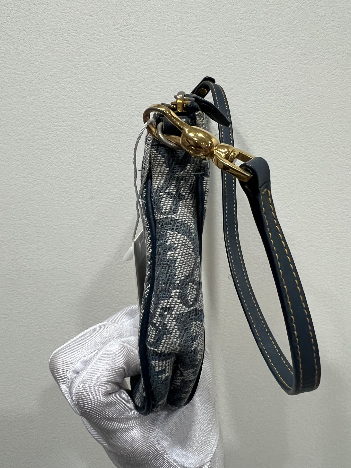 DIOR Saddle Bag Navy Blue