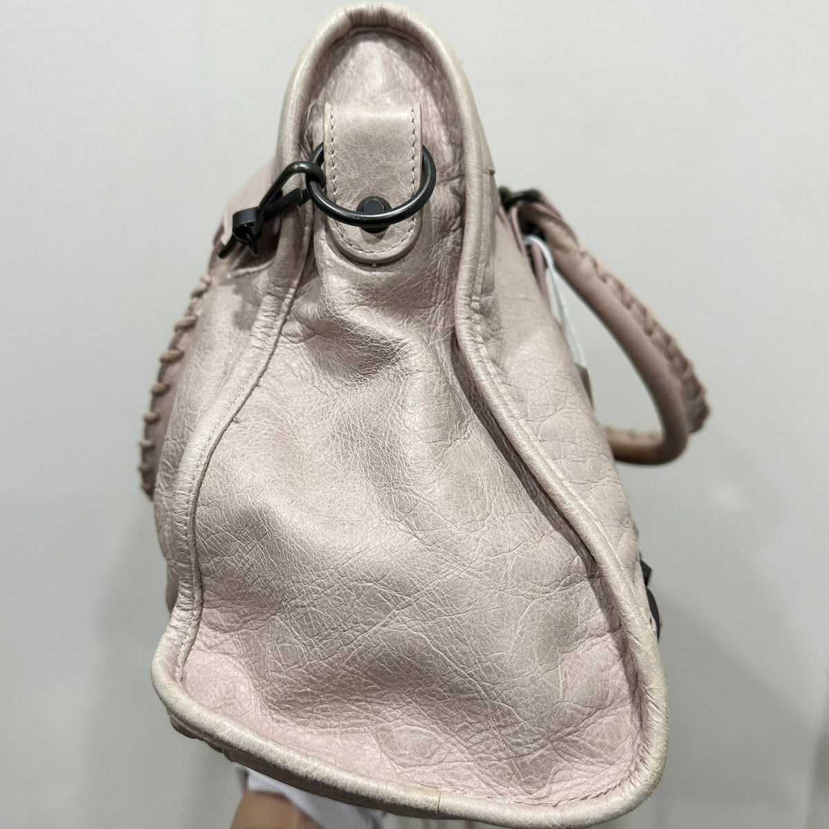 BALENCIAGA City Bag Medium Pale Pink
