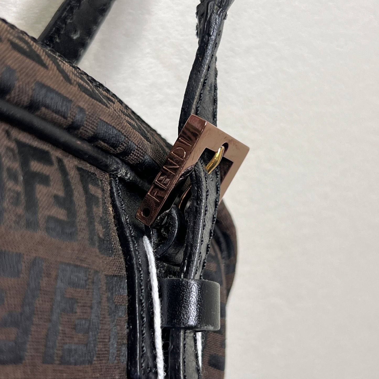 FENDI Zuccino Shoulder Bag