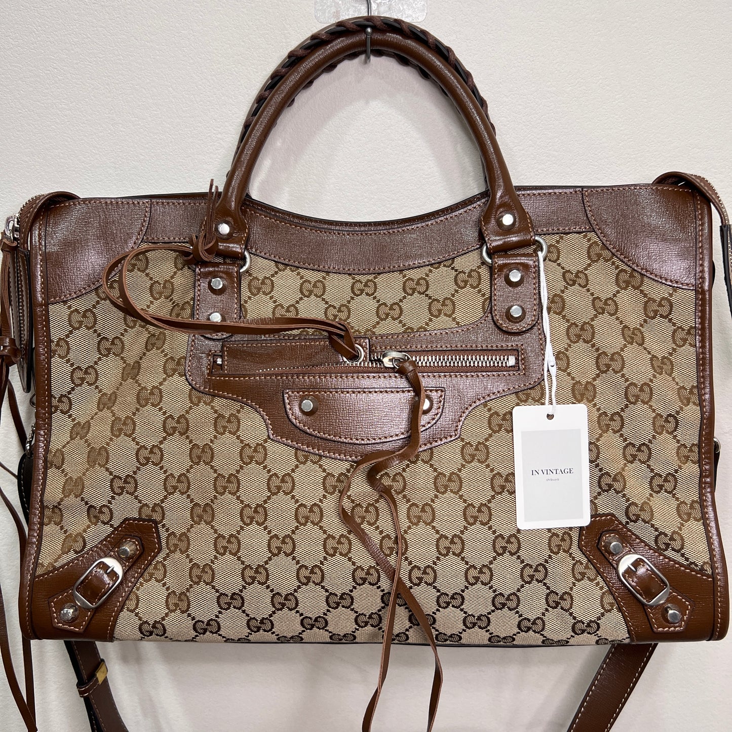 BALENCIAGA x GUCCI City Bag