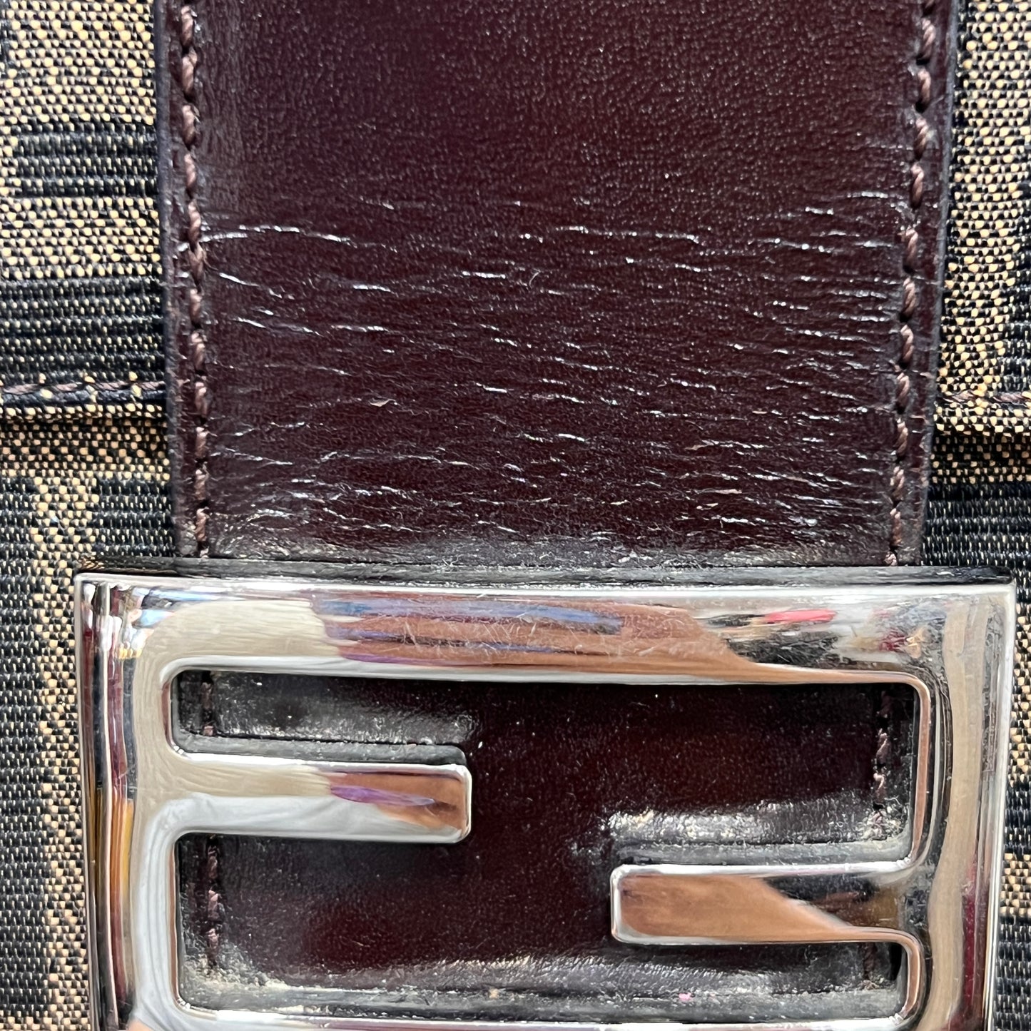 FENDI Baguette in Silver