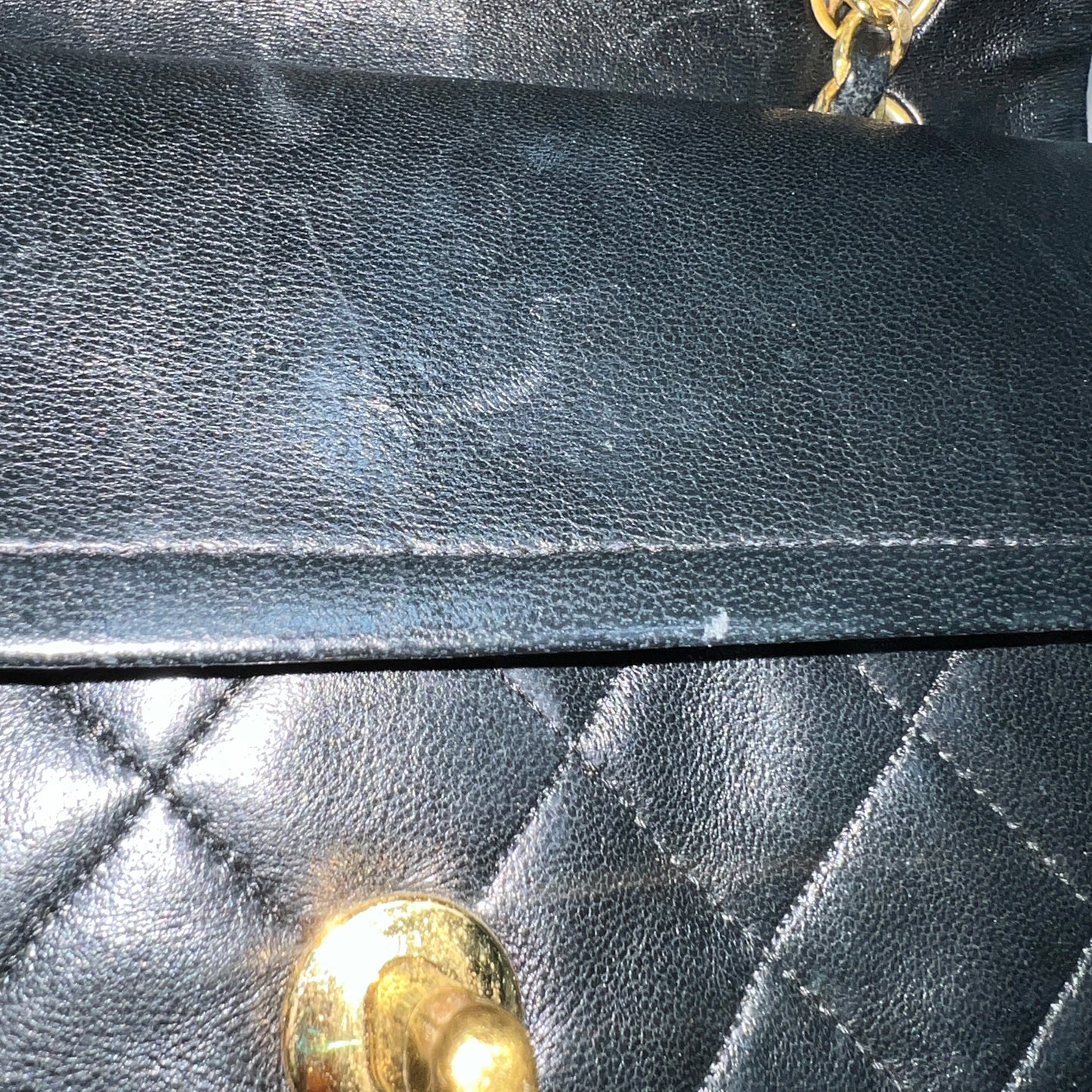 CHANEL Classic Double Flap 24k Gold 23cm