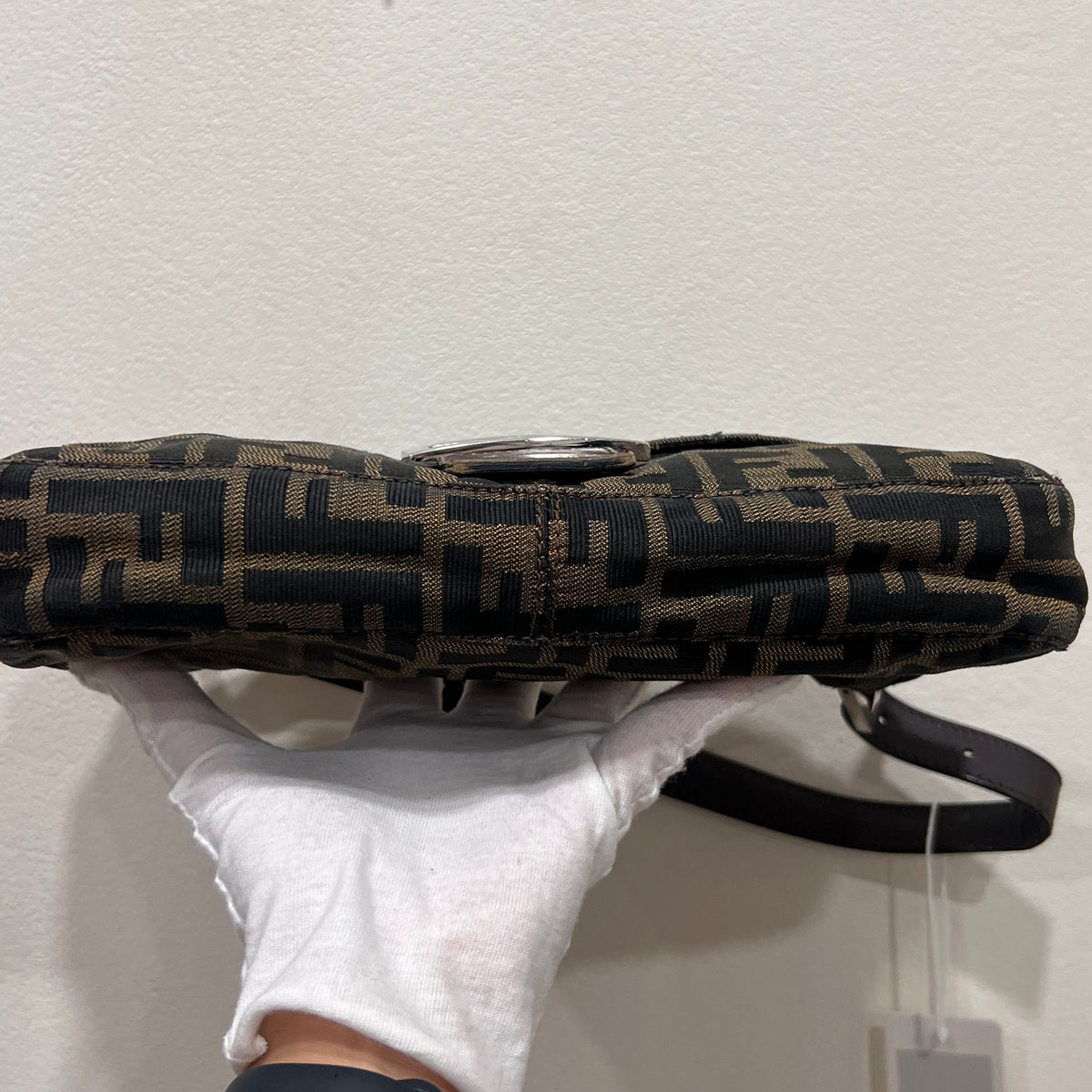 Fendi Baguette Zucca Canvas