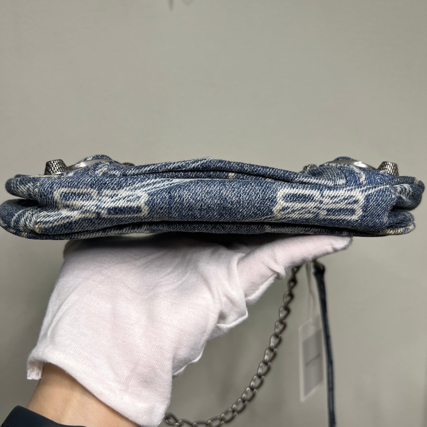 BALENCIAGA Le Cagole Mini Denim (264252)