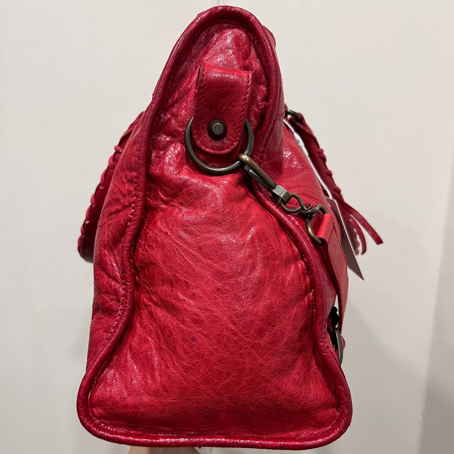 BALENCIAGA City Bag Red Medium