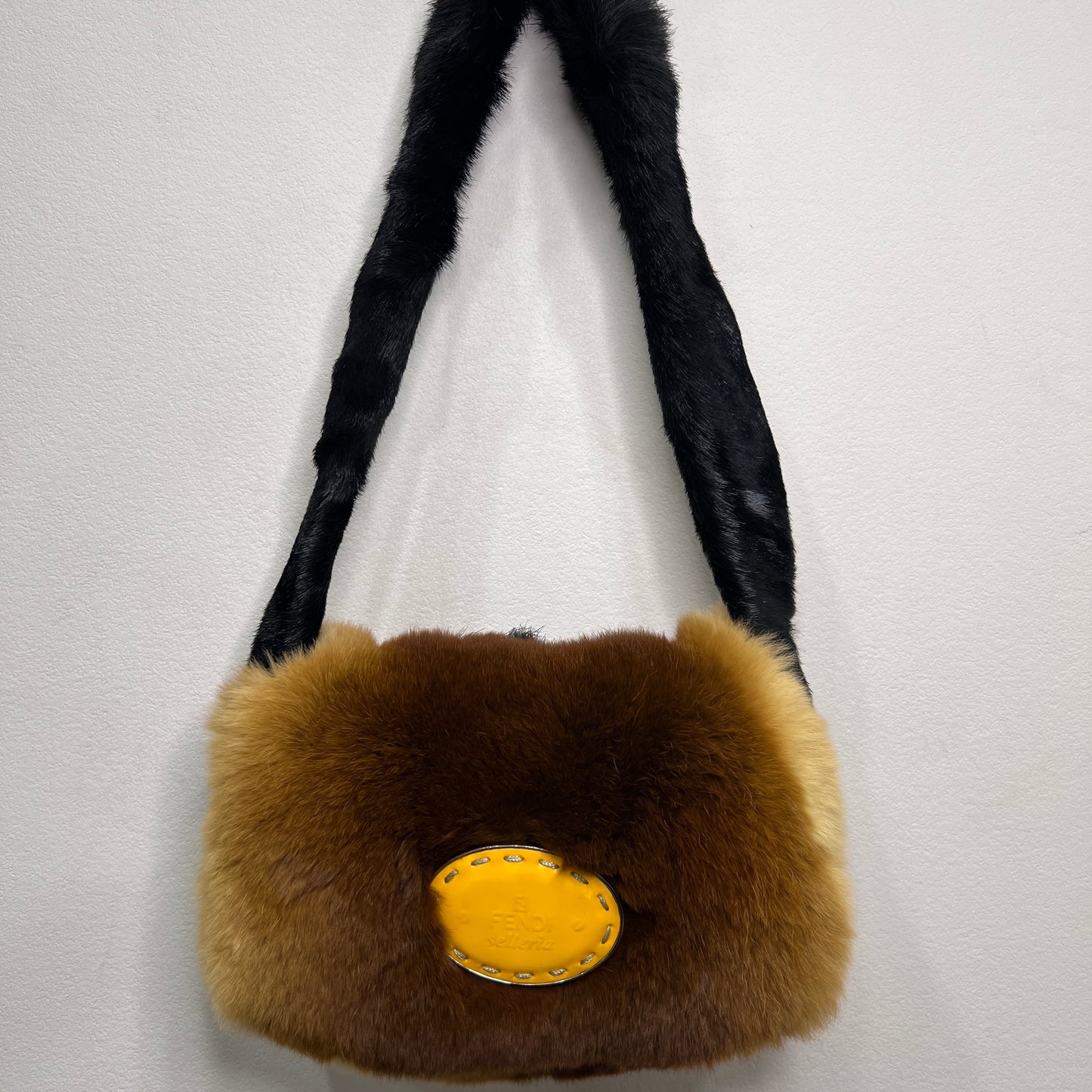 FENDI Fur Baguette