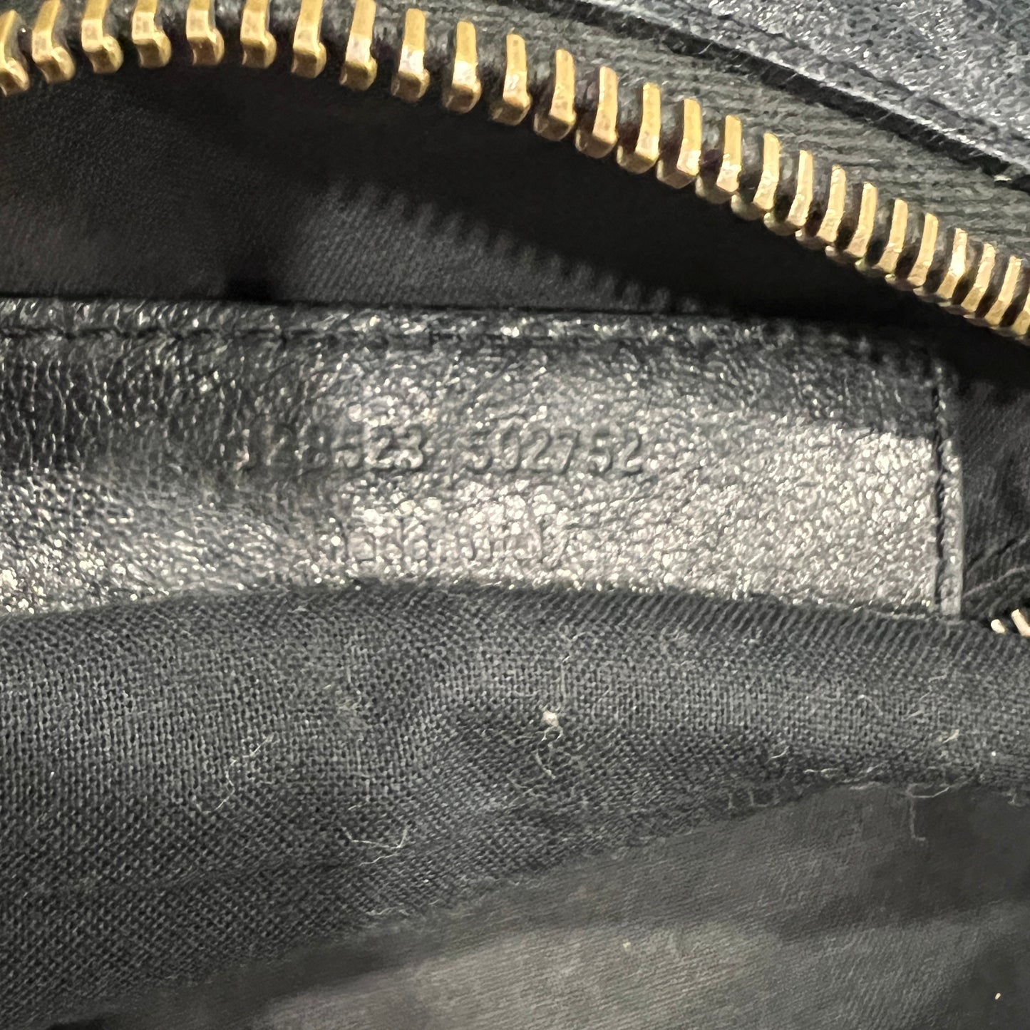 BALENCIAGA Black Twiggy Leather Satchel