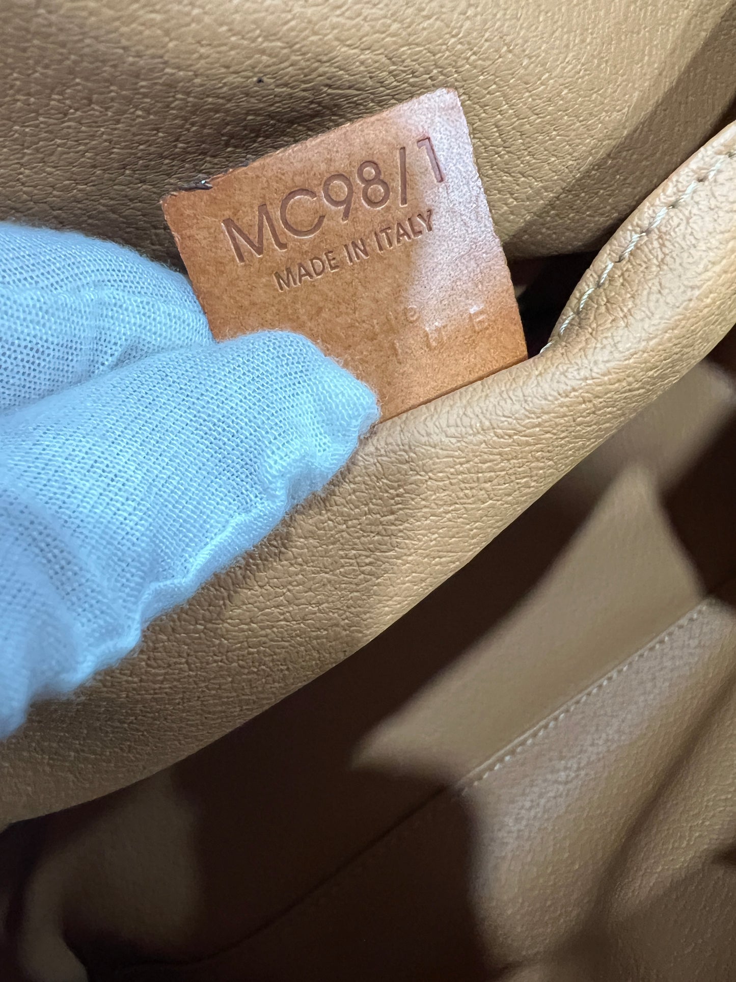 CELINE Macadam Pouch PVC Leather