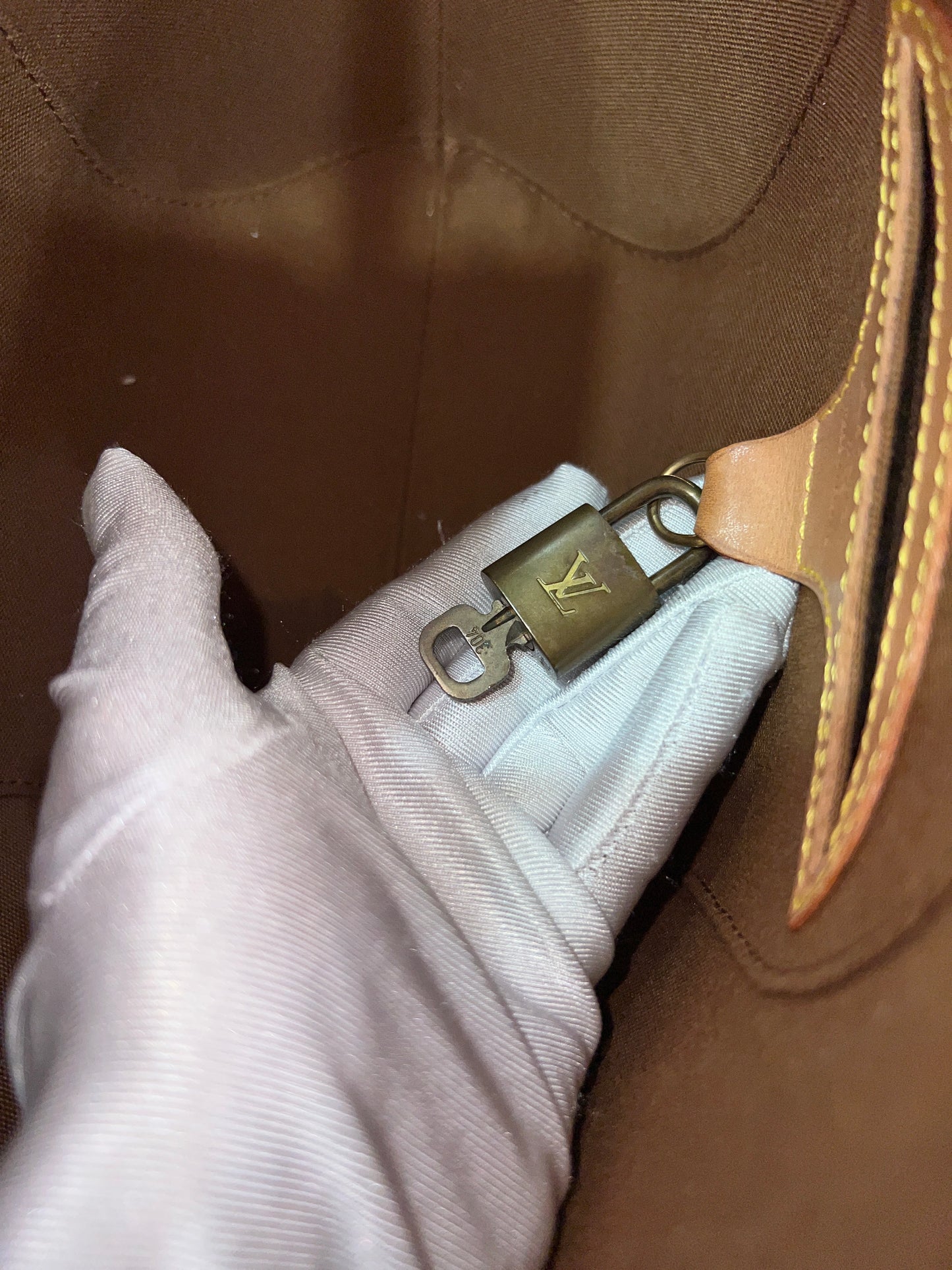 LOUIS VUITTON Eclipse PM Handbag