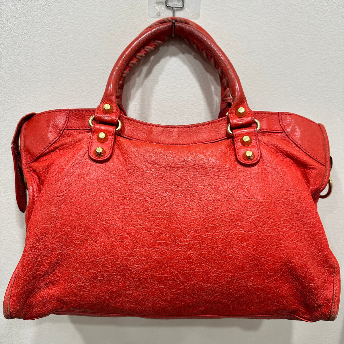 BALENCIAGA City Bag Medium Gold Hardware